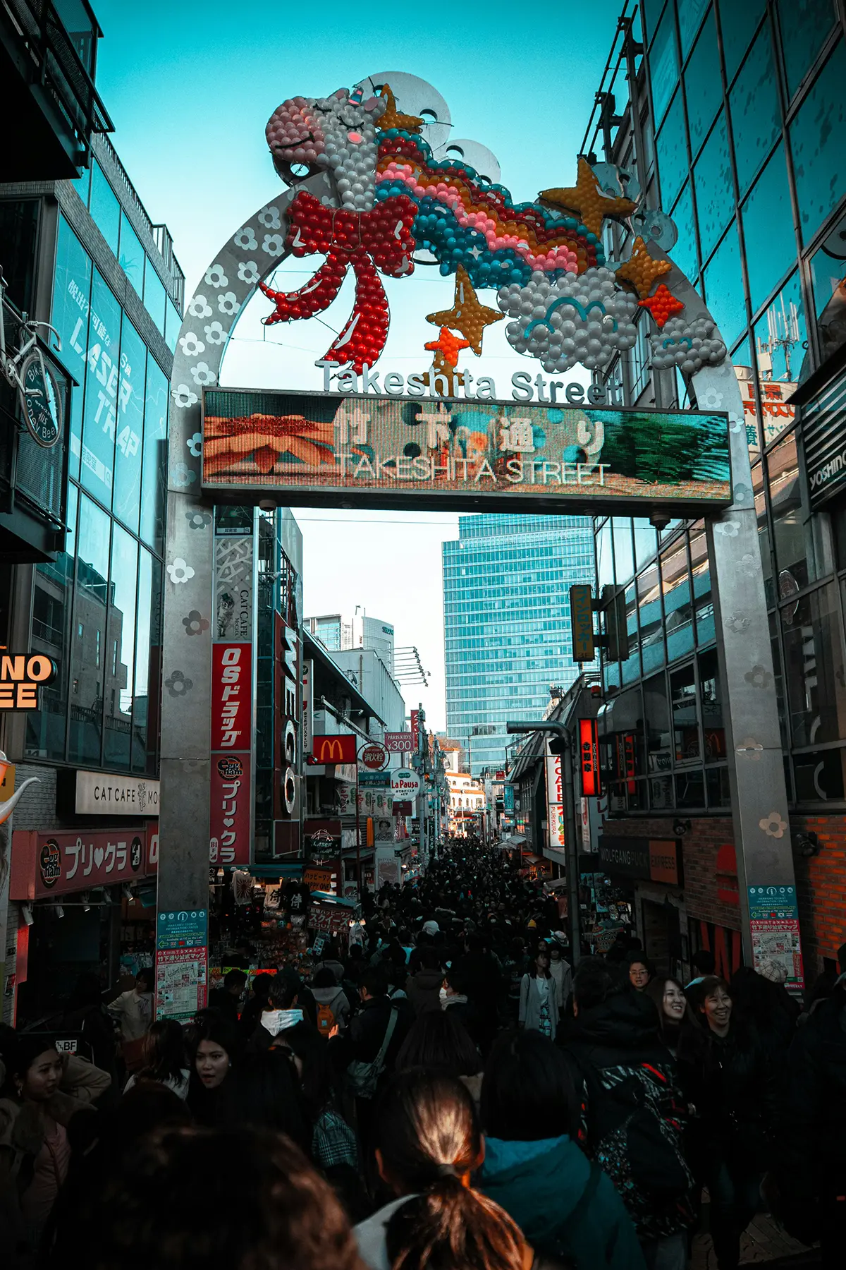 à harajuku la rue takeshita